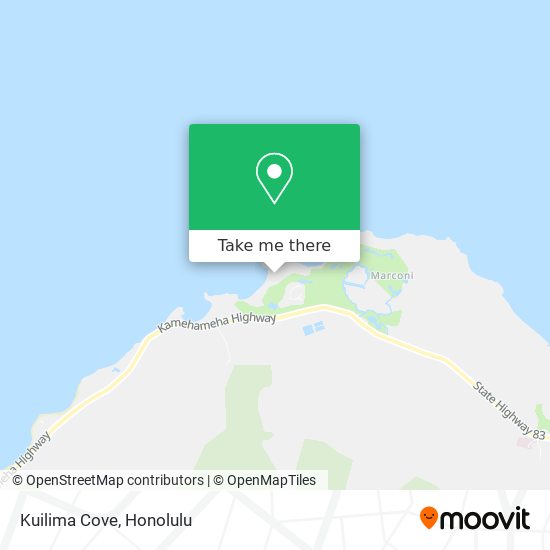 Kuilima Cove map