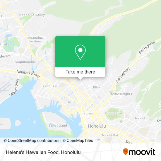 Helena's Hawaiian Food map