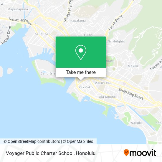 Voyager Public Charter School map