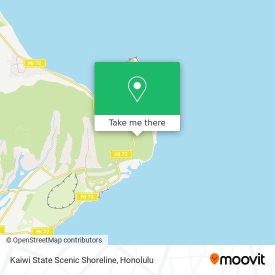 Kaiwi State Scenic Shoreline map