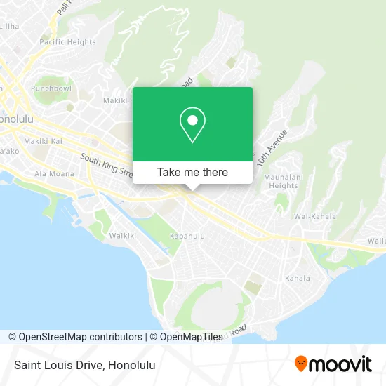 Saint Louis Drive map