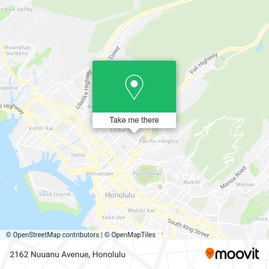 2162 Nuuanu Avenue map