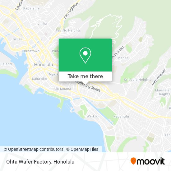 Mapa de Ohta Wafer Factory