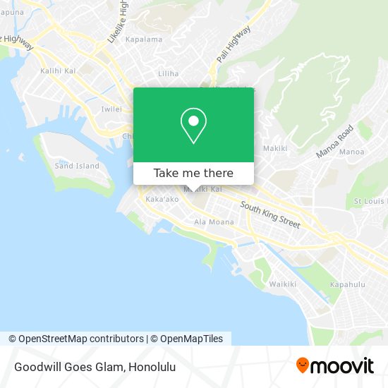 Mapa de Goodwill Goes Glam