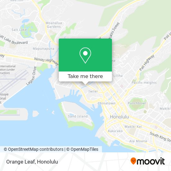 Mapa de Orange Leaf