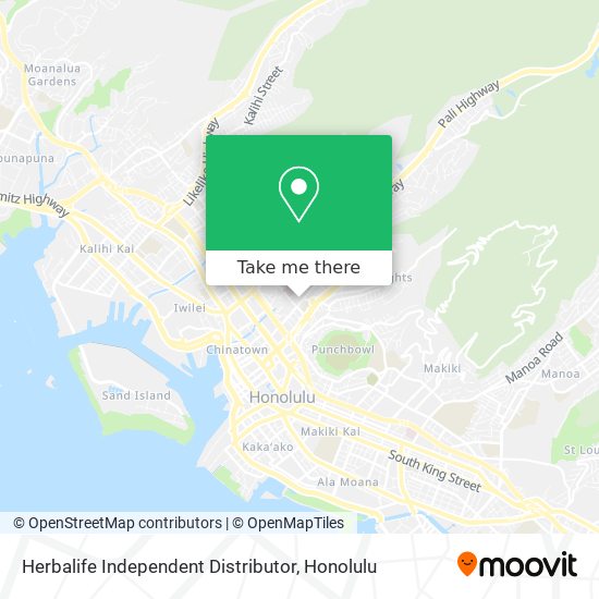 Herbalife Independent Distributor map