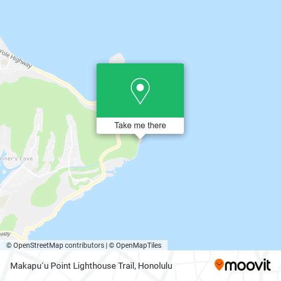 Makapuʻu Point Lighthouse Trail map