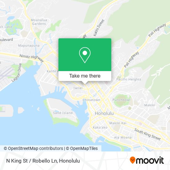 N King St / Robello Ln map