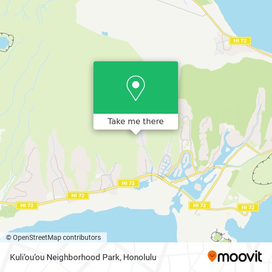 Mapa de Kuli‘ou‘ou Neighborhood Park