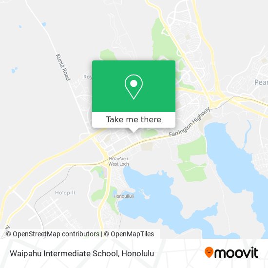 Waipahu Intermediate School map