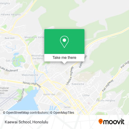 Mapa de Kaewai School