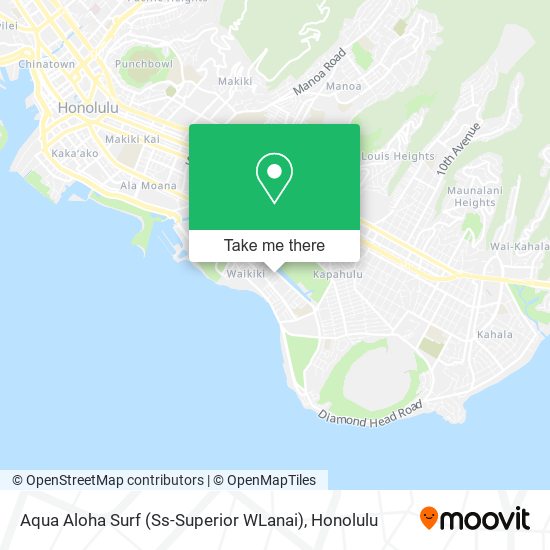 Aqua Aloha Surf (Ss-Superior WLanai) map