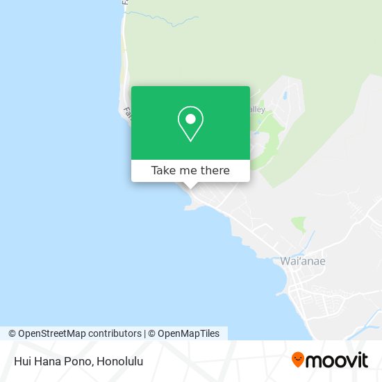 Hui Hana Pono map