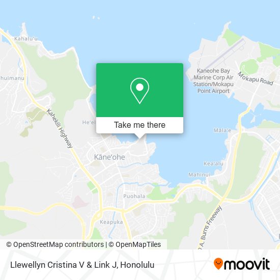Llewellyn Cristina V & Link J map