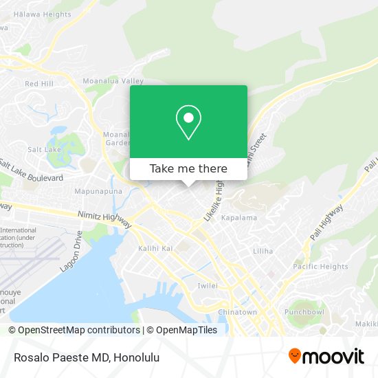 Rosalo Paeste MD map