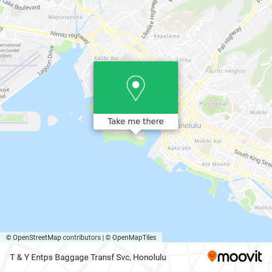 T & Y Entps Baggage Transf Svc map