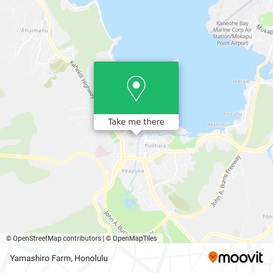 Mapa de Yamashiro Farm