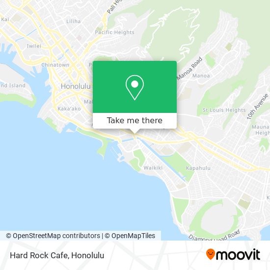 Mapa de Hard Rock Cafe