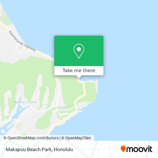 Mapa de Makapuu Beach Park