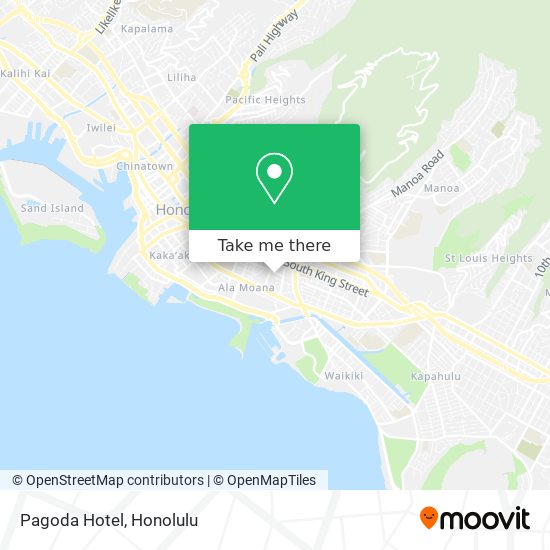 Pagoda Hotel map