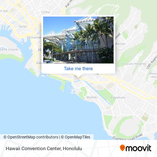 Hawaii Convention Center map