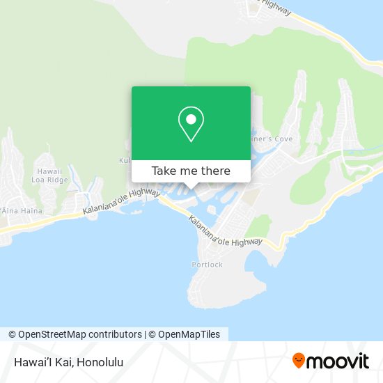 Hawai’I Kai map