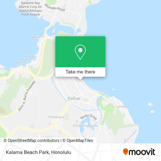 Mapa de Kalama Beach Park