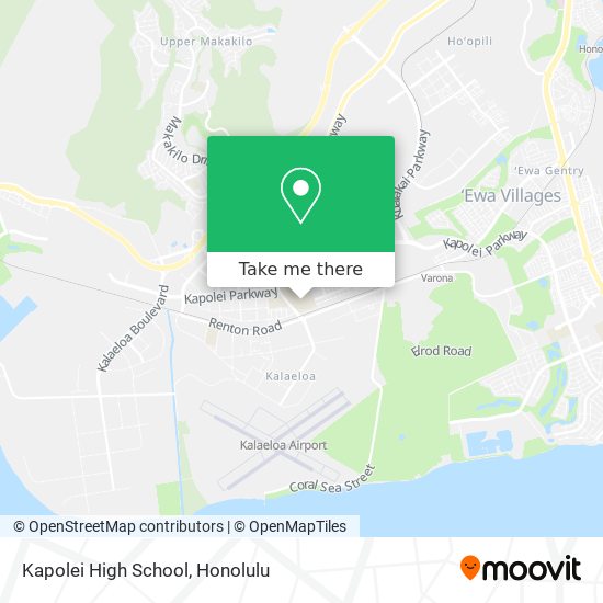 Mapa de Kapolei High School