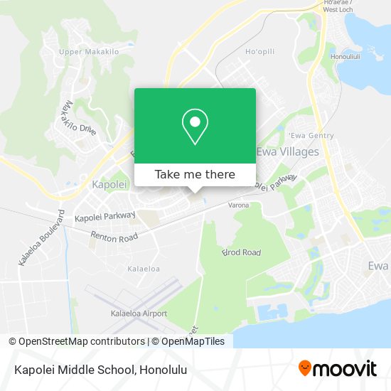 Kapolei Middle School map