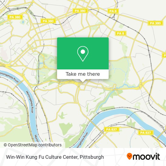 Mapa de Win-Win Kung Fu Culture Center