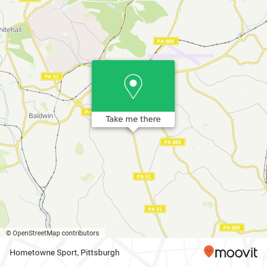 Hometowne Sport map