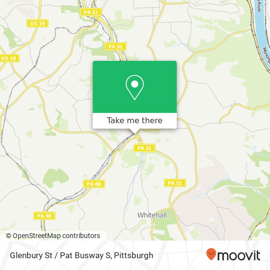 Mapa de Glenbury St / Pat Busway S