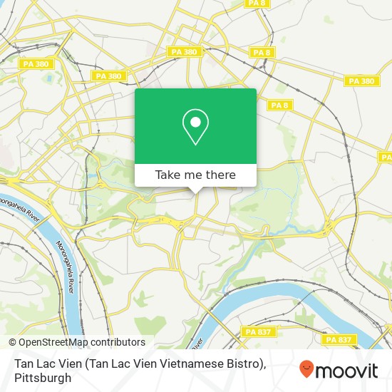 Mapa de Tan Lac Vien (Tan Lac Vien Vietnamese Bistro)