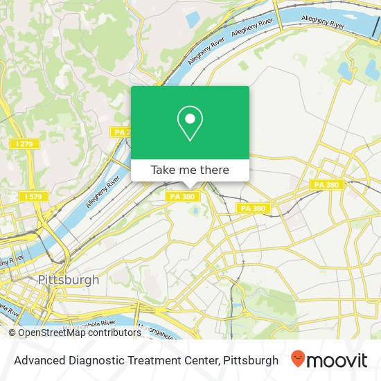 Mapa de Advanced Diagnostic Treatment Center