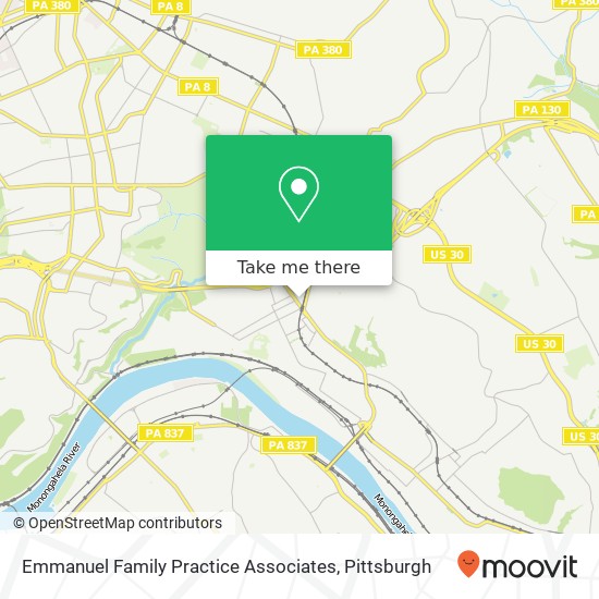 Emmanuel Family Practice Associates map