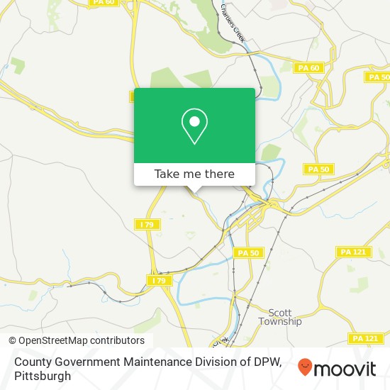 Mapa de County Government Maintenance Division of DPW