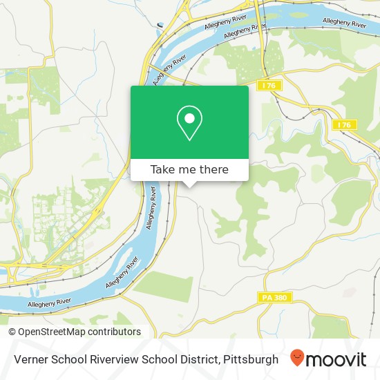 Mapa de Verner School Riverview School District