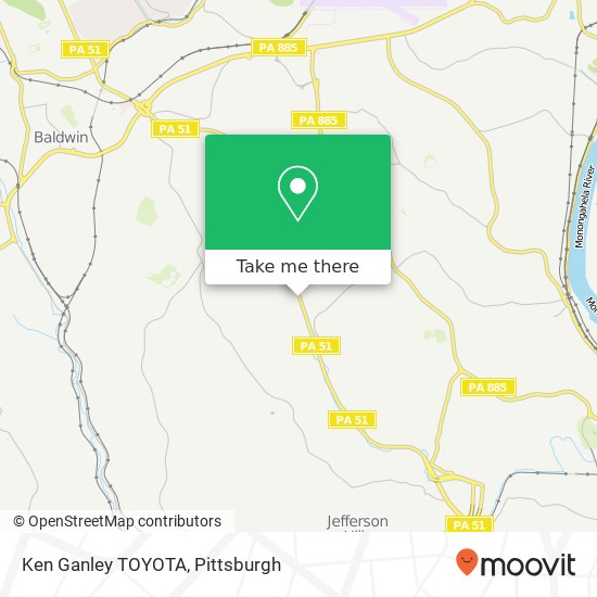 Ken Ganley TOYOTA map