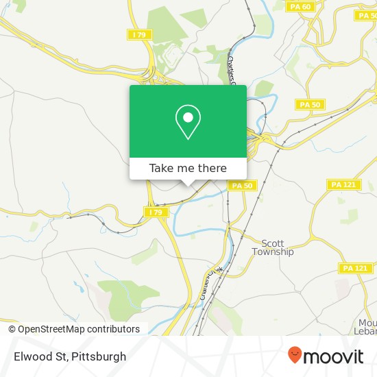 Elwood St map