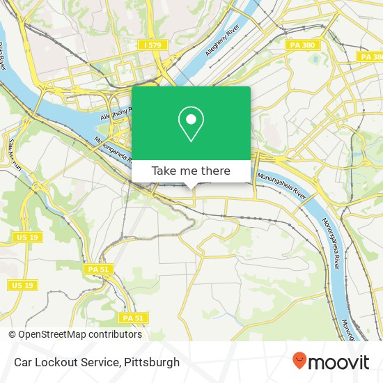 Car Lockout Service map