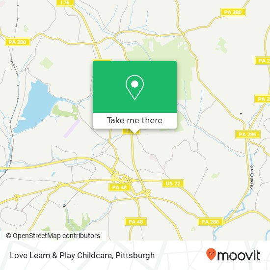 Love Learn & Play Childcare map