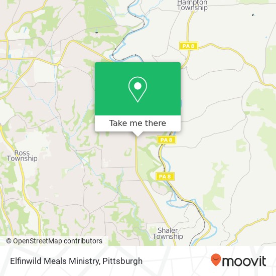 Mapa de Elfinwild Meals Ministry