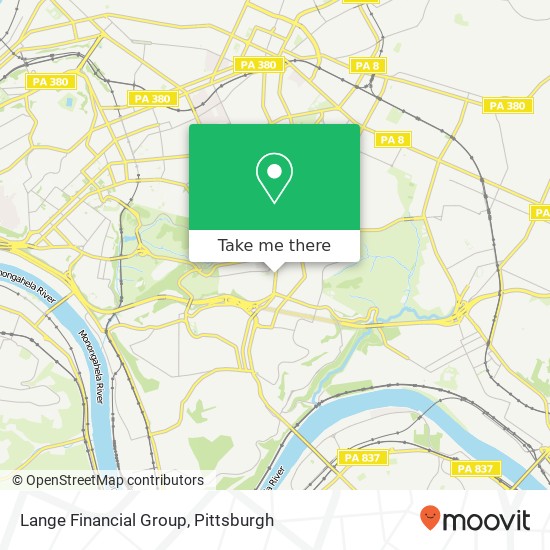 Lange Financial Group map