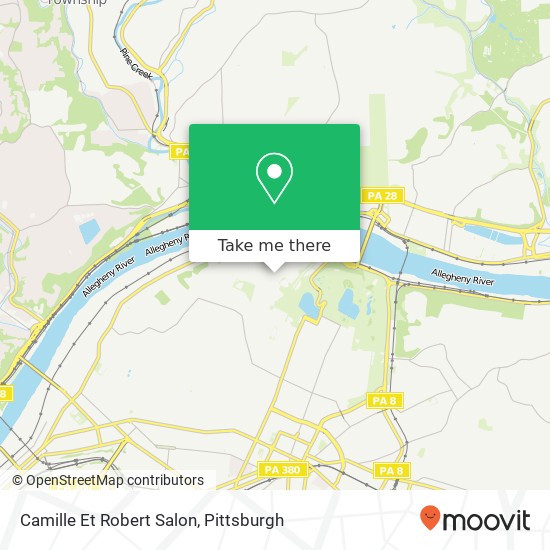 Camille Et Robert Salon map