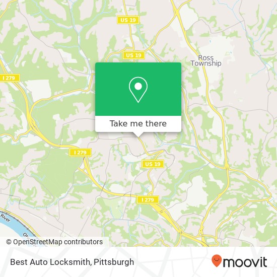 Best Auto Locksmith map