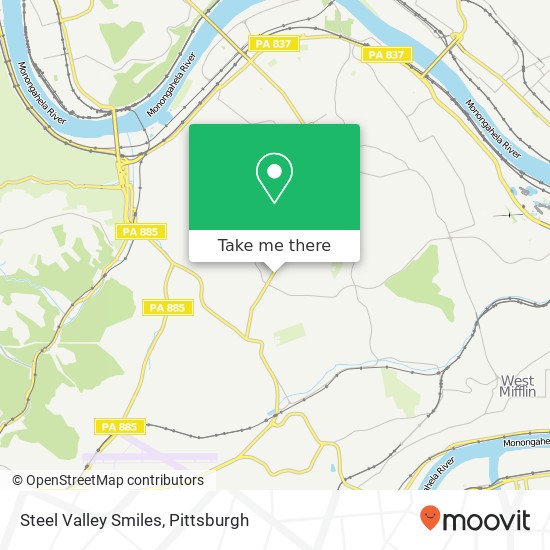 Steel Valley Smiles map