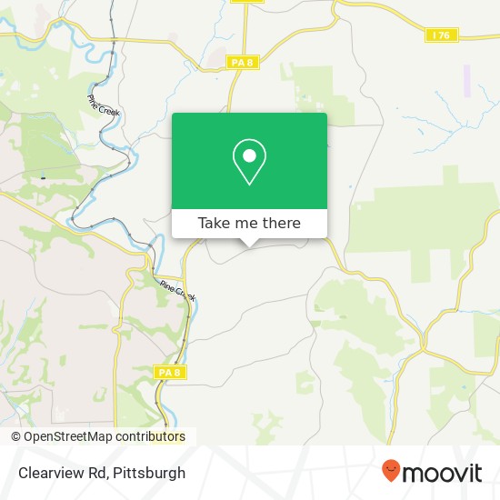 Mapa de Clearview Rd