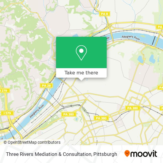Three Rivers Mediation & Consultation map