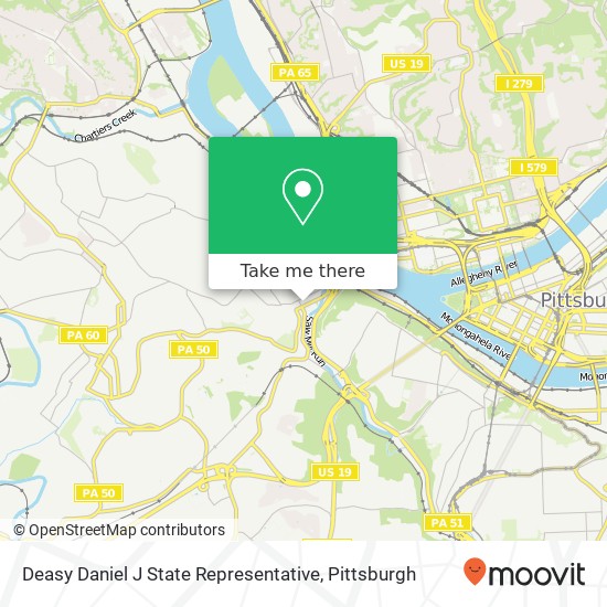 Mapa de Deasy Daniel J State Representative