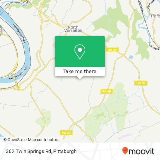 362 Twin Springs Rd map